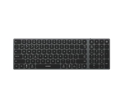 Klawiatura bezprzewodowa Silver Monkey Alu Keys Mini Premium Backlight Black